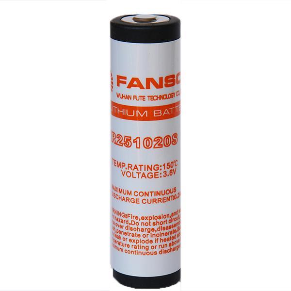 FANSO孚安特ER251020S耐高温150℃石油堪探钻井用3.6v高温锂电池