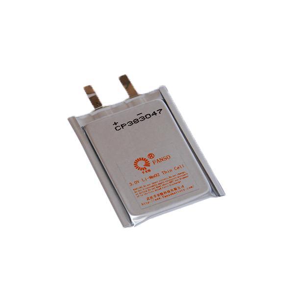 武汉孚安特CP383047方形软包智能交通/停车卡 RFID标签3.0v锂电池